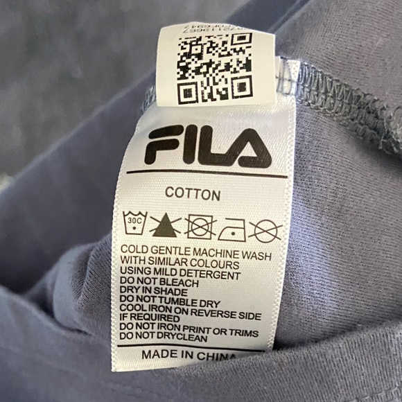 Fila Cotton Womens Top Size 12 - Picture 5 of 6